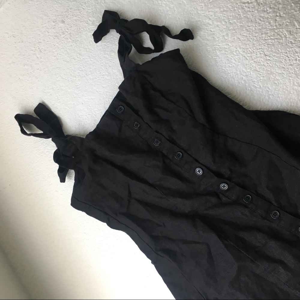 black forever 21 button up dress!